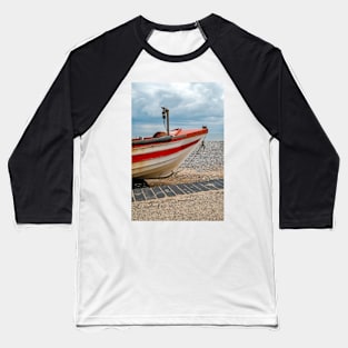 Traditional crab fishing boat on Cromer beach Baseball T-Shirt